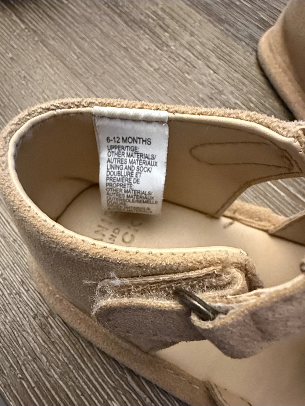 Baby Sperry’s & Janie & Jack Sandals Beige/Tan - 3M